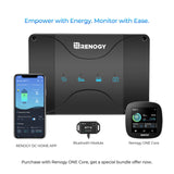 Chargeur de batterie embarqué 50 A 12 V CC-CC avec MPPT et Renogy ONE CORE 