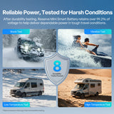 Reserve Mini Smart 12V 100Ah LiFePO4 Battery