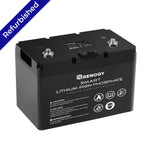 Batterie lithium-fer-phosphate intelligente 12 V 100 Ah reconditionnée 