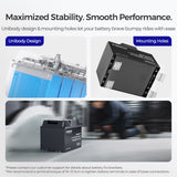 Batterie lithium-fer-phosphate intelligente 12 V 100 Ah reconditionnée avec Bluetooth et auto-chauffage 