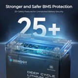 Cold Weather LiFePO4 Battery w/ Self-heating Function