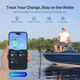 Renogy Core - 12V 100Ah Trolling Motor Group 24 LiFePO4 Battery w/ Bluetooth
