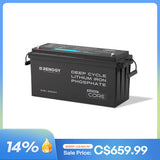12V 200Ah LiFePO4 Battery w/ Bluetooth | Core Series