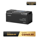 Pro - 12V 100Ah/200Ah LiFePO4 Battery w/ Bluetooth & Self-Heating