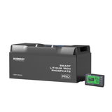 Renogy Pro - 12V 200Ah Smart Lithium Iron Phosphate Battery w/ Bluetooth & Self-Heating