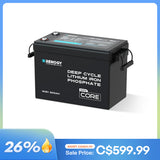 Mini Size 12V 100Ah/200Ah/300Ah LiFePO4 Battery