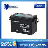 Mini Size 12V 200Ah Lithium Iron Phosphate Battery w/ Low-Temperature Protection
