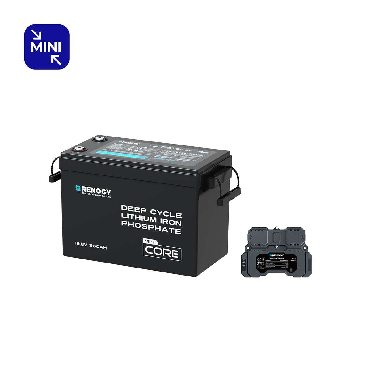 Batterie lithium-fer-phosphate Renogy Core Mini 12 V 300 Ah