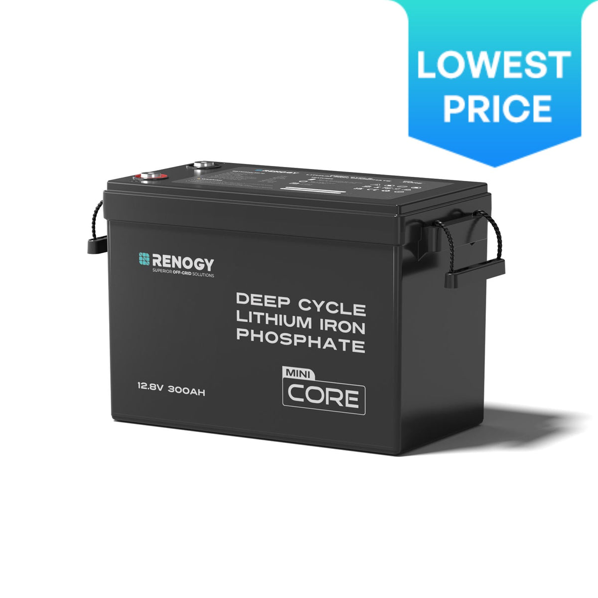 Renogy Core Mini - 12V 100Ah/200Ah/300Ah Lithium Iron Phosphate Battery