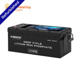 Batterie lithium-fer-phosphate 12 V 300 Ah à décharge profonde, remise à neuf, avec fonction d'auto-chauffage 