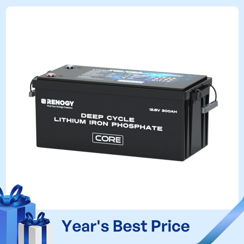Core - 12V 100Ah/300Ah LiFePO4 Battery w/ self-heating function