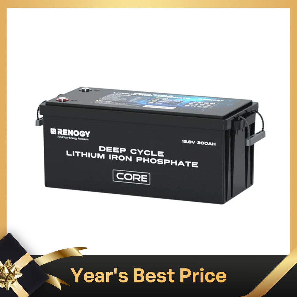 Core - 12V 100Ah/300Ah LiFePO4 Battery w/ self-heating function