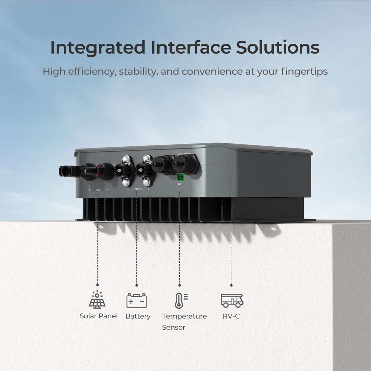 Contrôleur de charge solaire MPPT RENOGY REGO 12 V/24 V/36 V/48 V 30 A