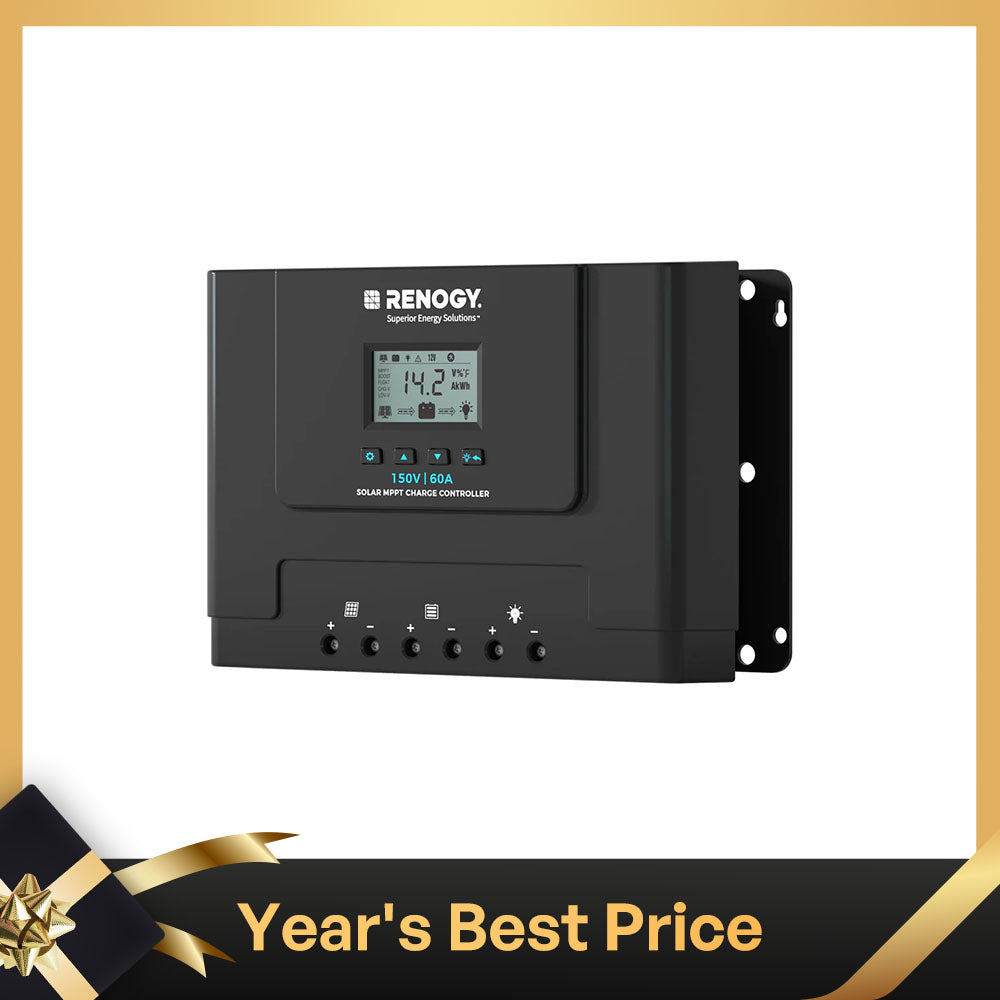 Rover Lite 12/24/36/48V 60A MPPT Solar Charge Controller