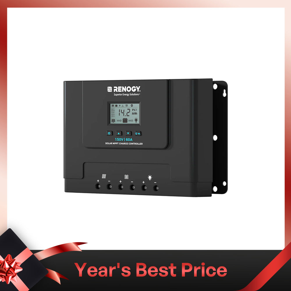 Contrôleur de charge solaire MPPT Rover Lite 12 V/24 V/36 V/48 V 60 A