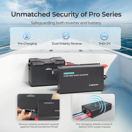 3000W 12V Pro Pure Sine Wave Inverter