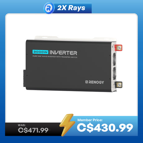 3000W Pure Sine Wave Inverter