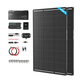 200W 12V Complete Solar Kit w/ 100Ah LiFePO4 Battery