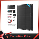 200W 12V Complete Solar Kit w/ 100Ah LiFePO4 Battery