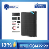 200W 12V Complete Solar Kit w/ LiFePO4 Battery