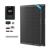 200W Premium Solar Kit w/N-Type Panel and 20A MPPT Controller