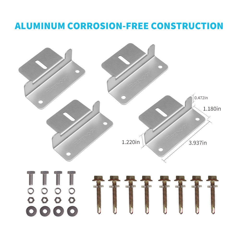 WIRING AND MOUNTING KIT FOR 300W SOLAR SETUP
