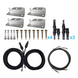WIRING AND MOUNTING KIT FOR 400W SOLAR SETUP