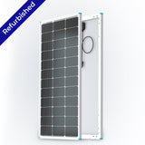 Panneau solaire monocristallin 100 watts 12 volts remis à neuf 