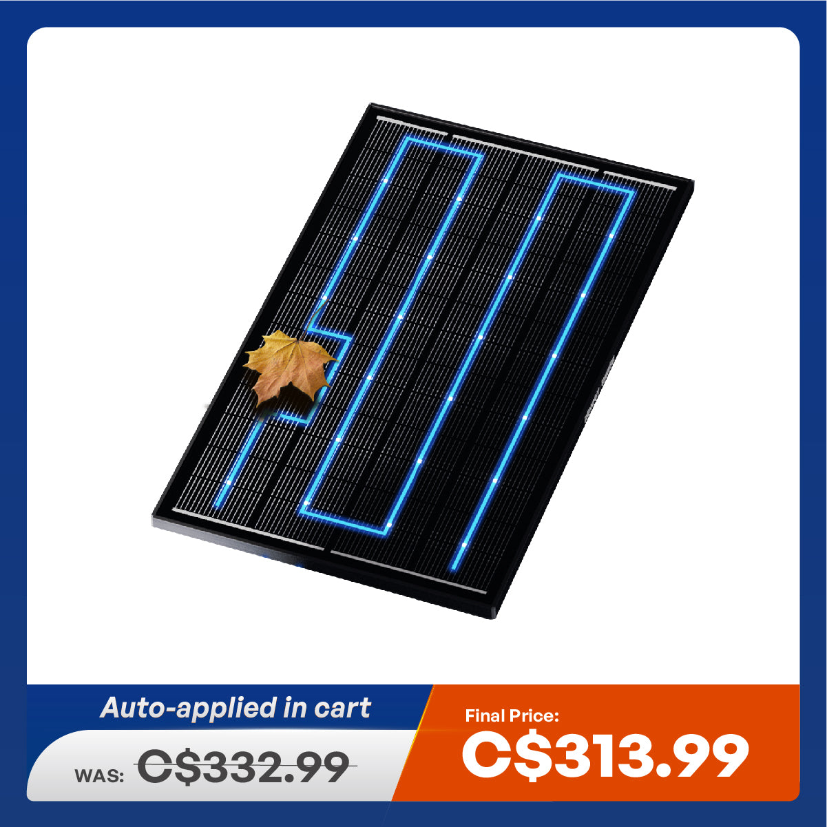 ShadowFlux 100/195W N-Type Anti-Shading Solar Panel