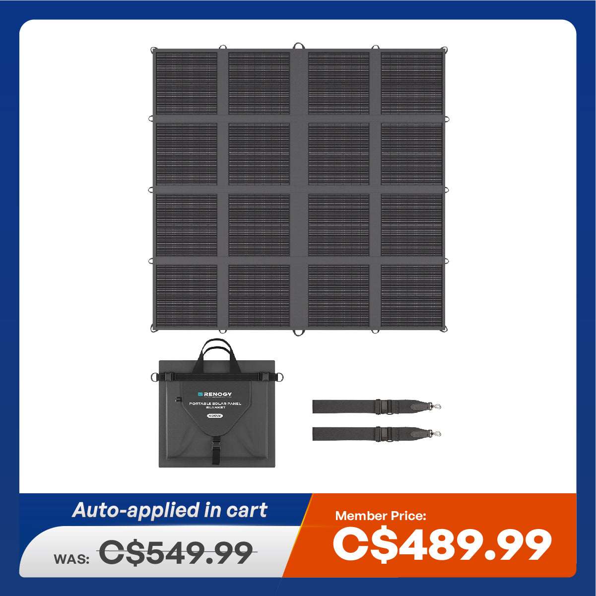 200/400W N-Type Portable Solar Panel Blanket