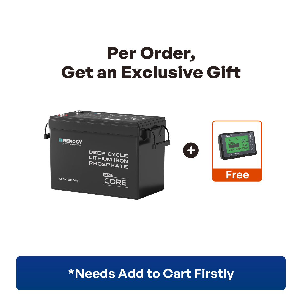 Mini Size 12V 100Ah/200Ah/300Ah LiFePO4 Battery