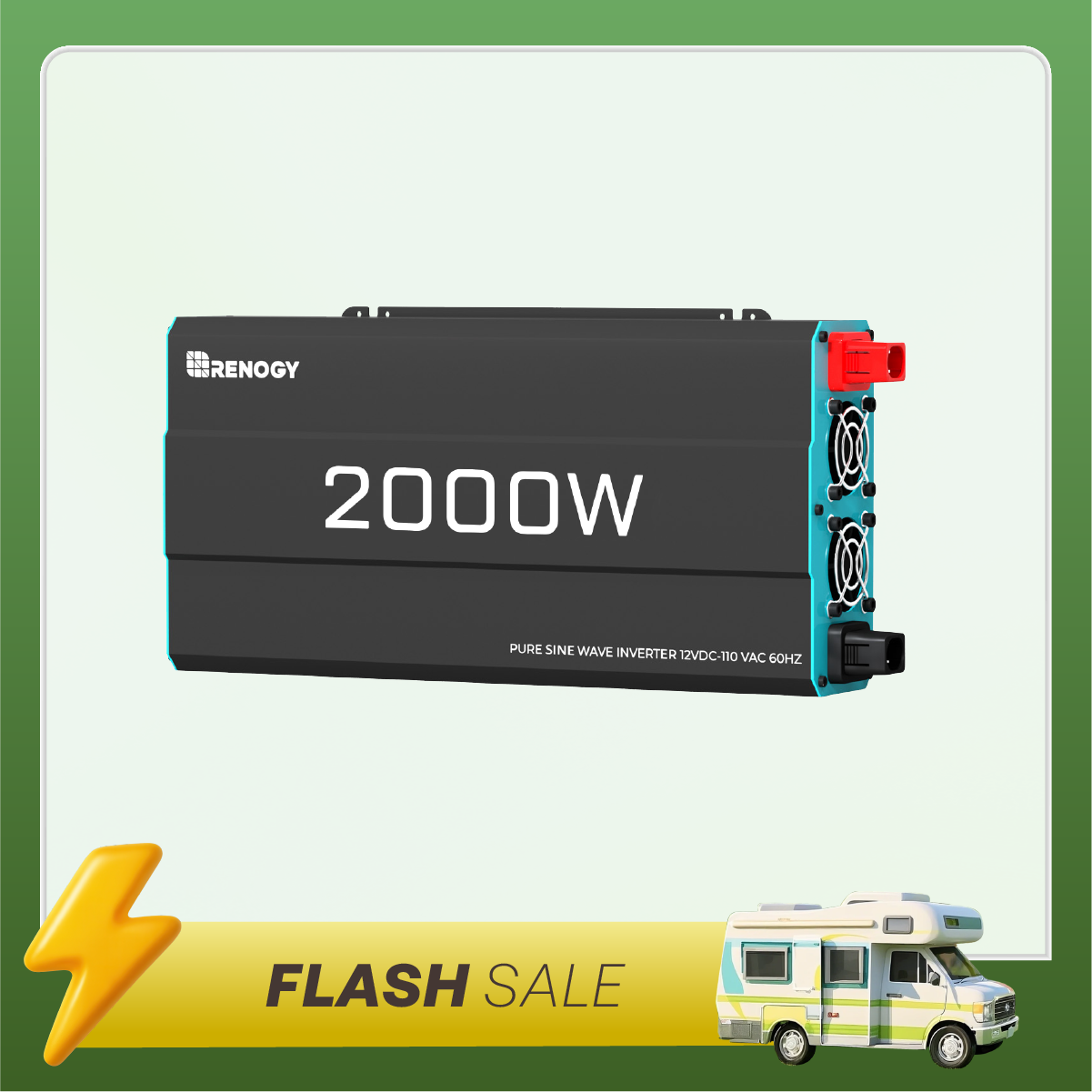 12V 1000/2000/3000W Pure Sine Wave Inverter