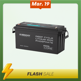 12V 200Ah LiFePO4 Battery w/ Bluetooth | Core Series