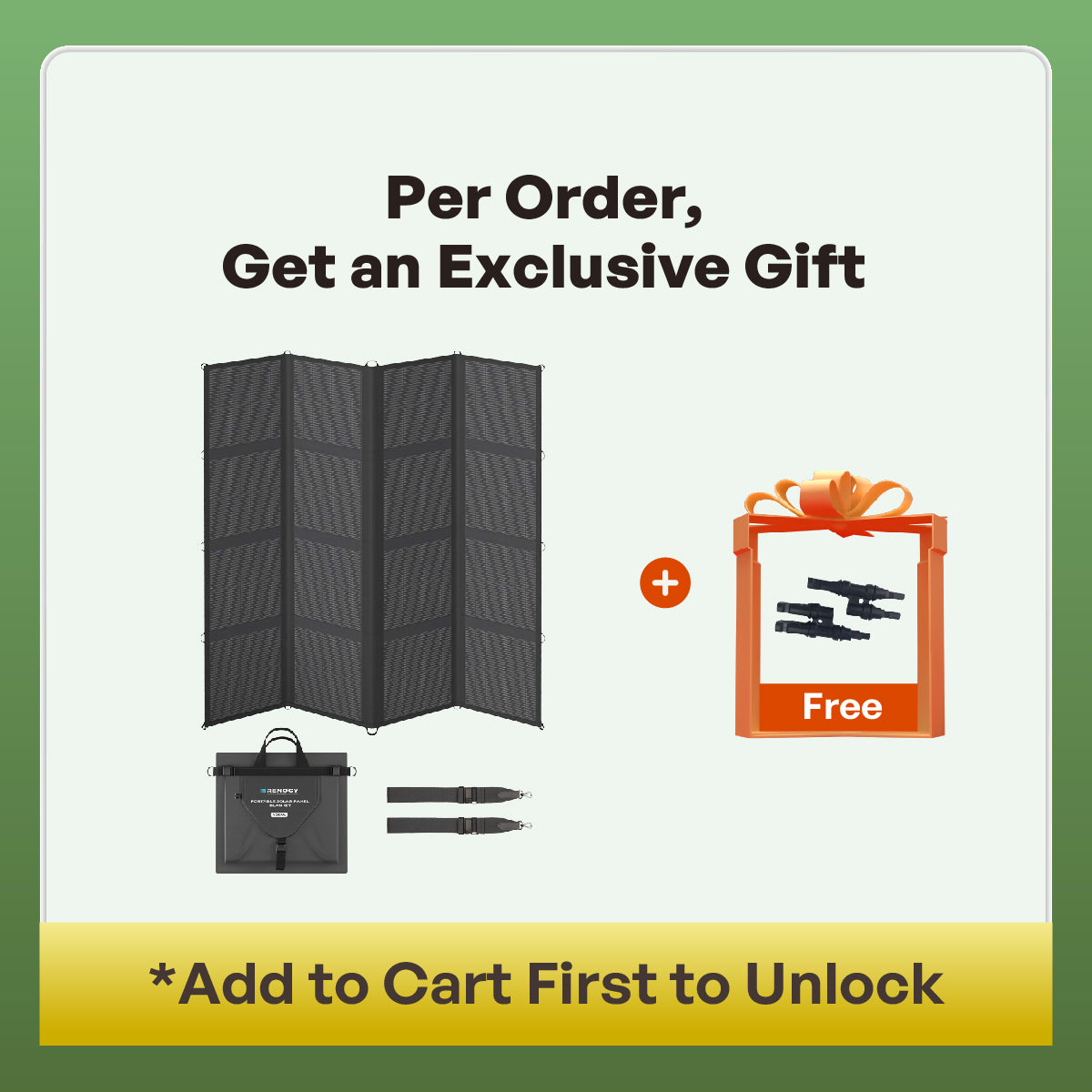 Couverture solaire Renogy 400 W