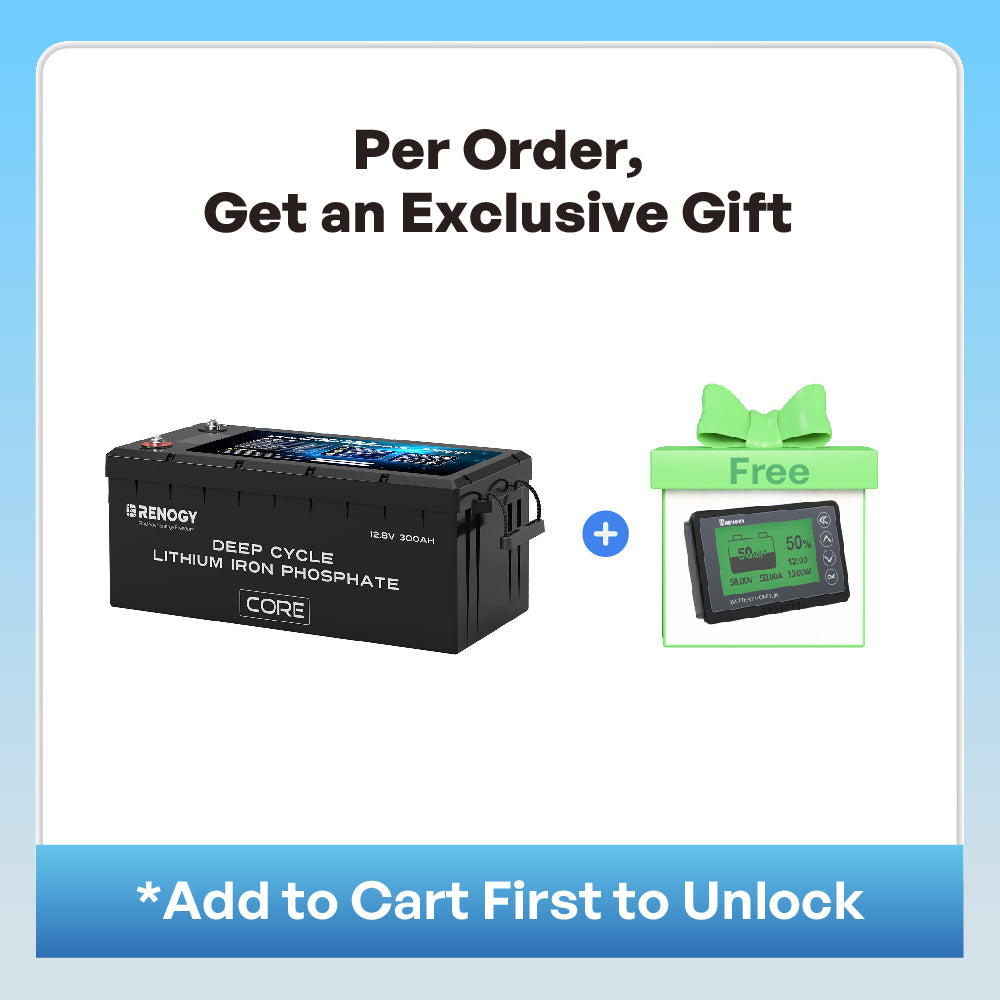 12V 300Ah LiFePO4 Battery w/ self-heating function | Core Series
