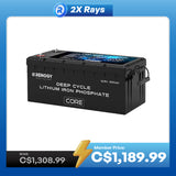 12V 300Ah LiFePO4 Battery w/ self-heating function | Core Series