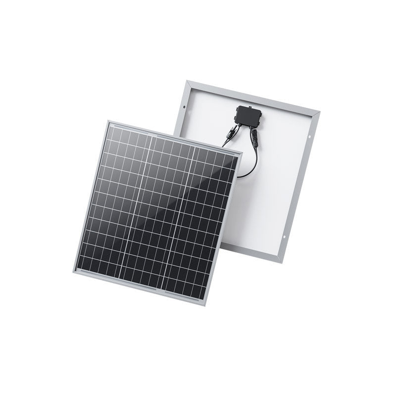 Panneau solaire monocristallin 50 watts 12 volts (nouvelle édition) 