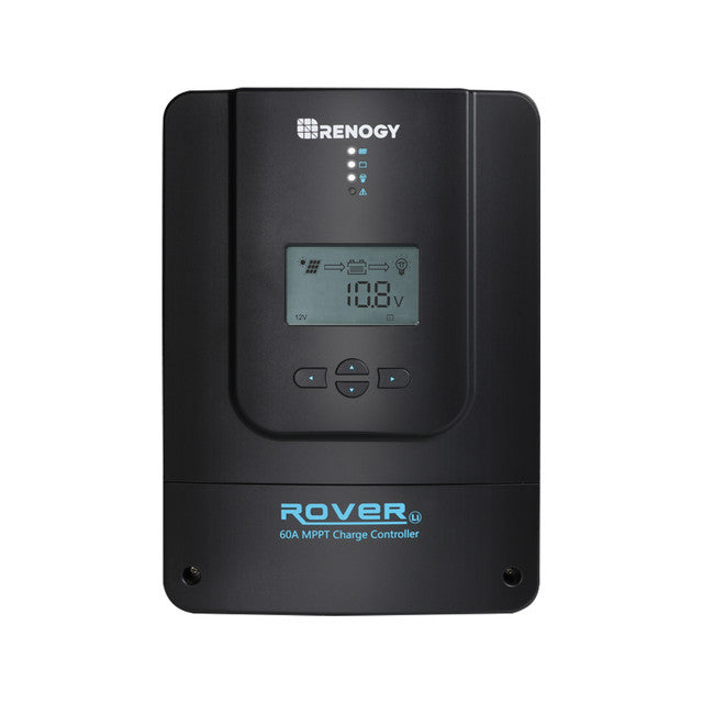 Contrôleur de charge solaire MPPT Renogy Rover 60 A 12 V/24 V/36 V/48 V 