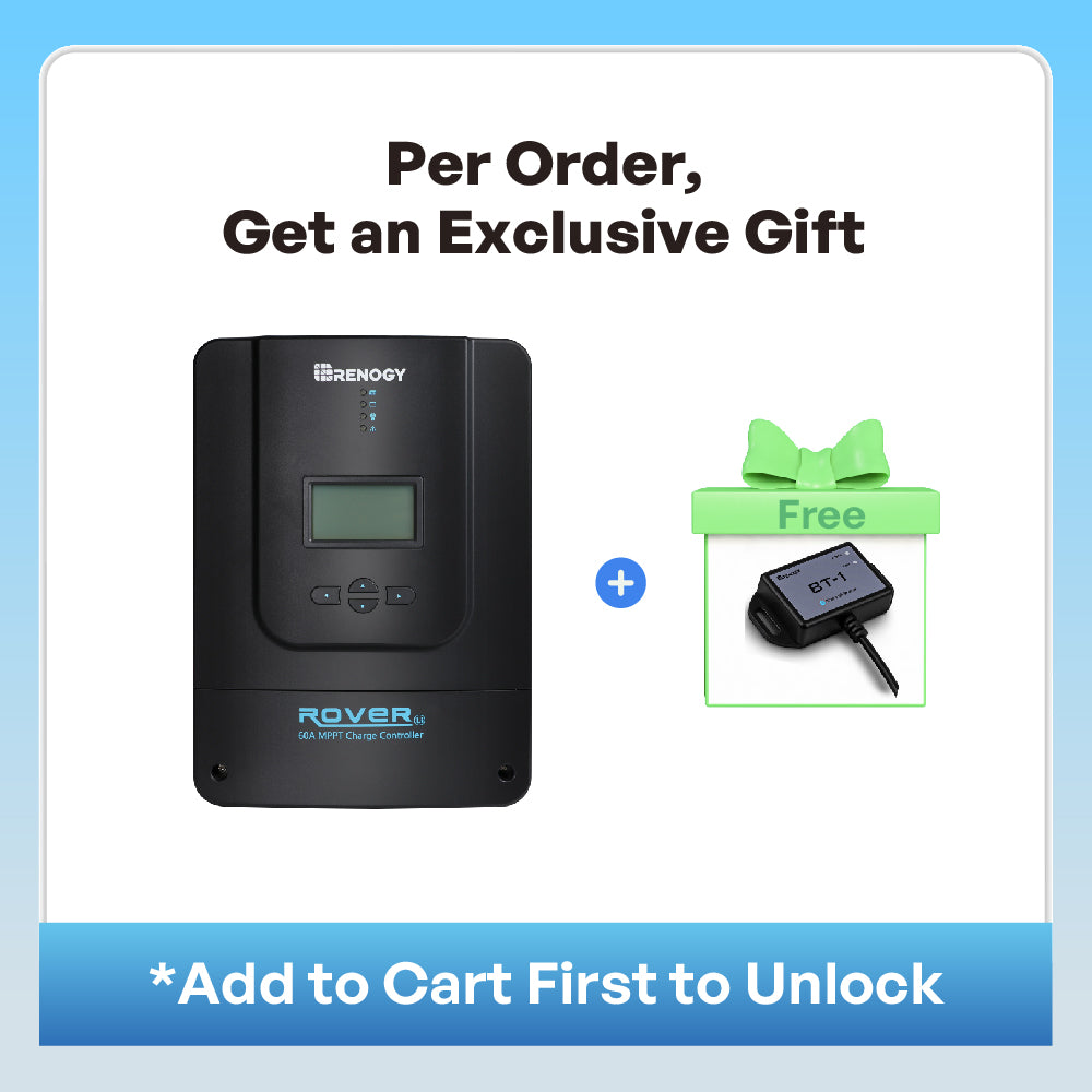 Rover Li 12/24/36/48V 60A MPPT Solar Charge Controller