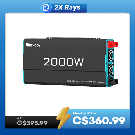 2000W 12V Pure Sine Wave Inverter