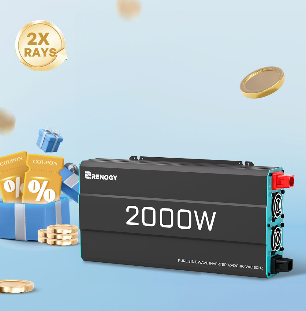 12V 2000W Pure Sine Wave Inverter
