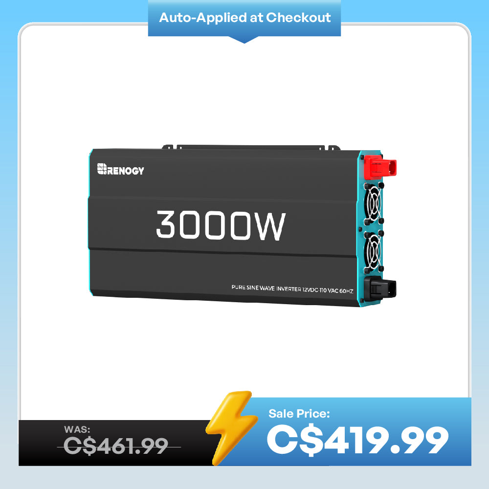 12V 3000W Pure Sine Wave Inverter