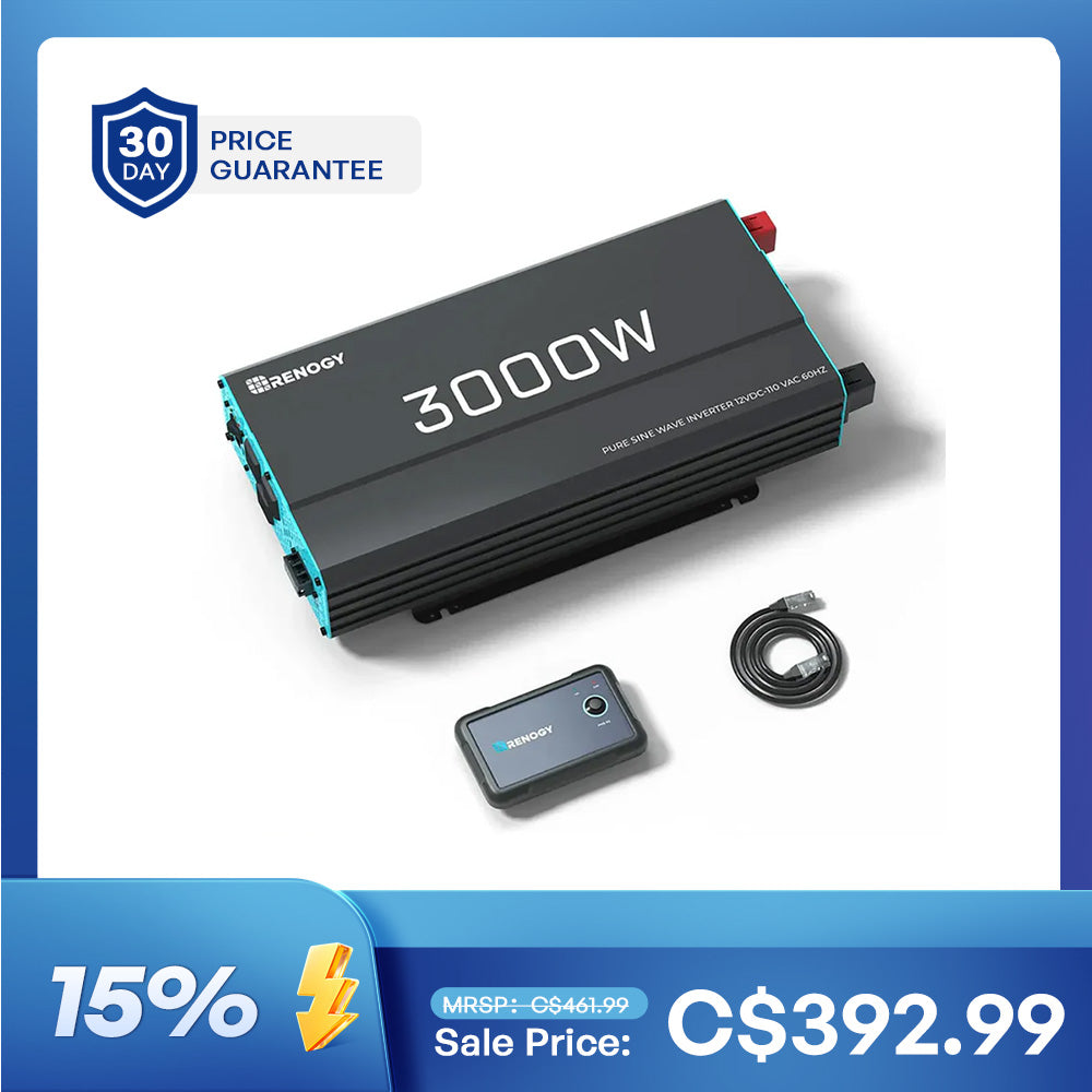 12V 1000/2000/3000W Pure Sine Wave Inverter