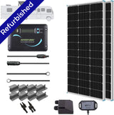 Kit solaire pour camping-car 200 watts 12 volts remis à neuf 