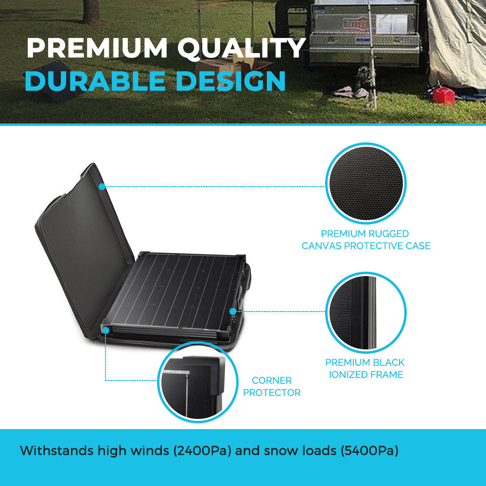 Renogy 100 Watt Mono Foldable Solar Suitcase