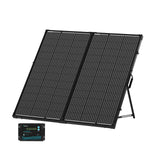 Valise solaire monocristalline 200 watts 12 volts avec Voyager 