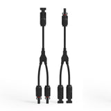 Câble adaptateur parallèle en Y pour connecteurs solaires Renogy, paire MMF+FFM