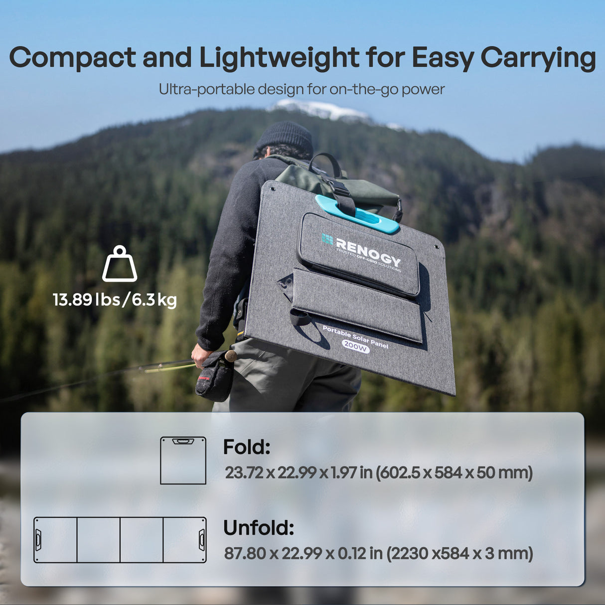 Renogy 200W Portable Solar Panel