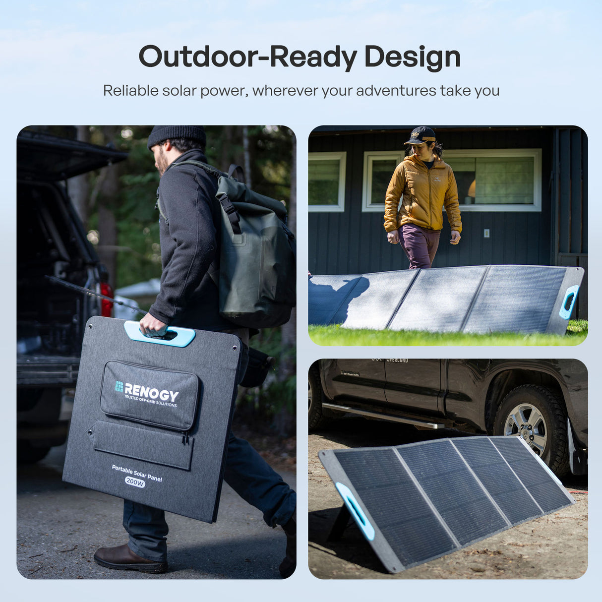 Renogy 200W Portable Solar Panel