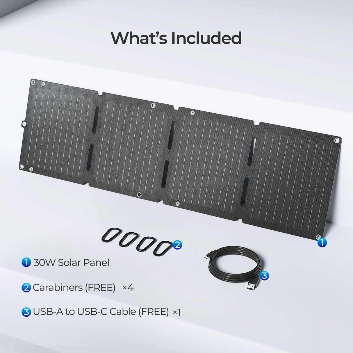 Renogy 30W Portable Solar Panel